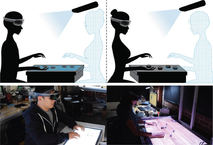TangibleCollab Tangible Collaboration via AR and Mobile Robots